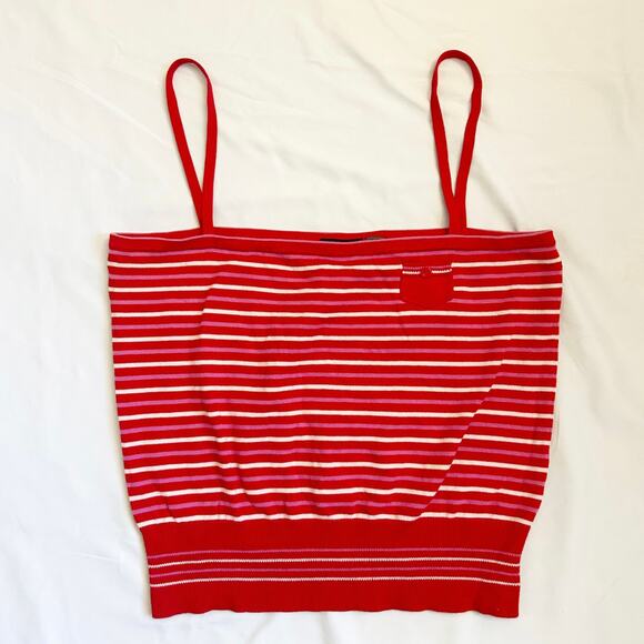 Striped Y2K Cami Tank Top - Picture 4 of 4